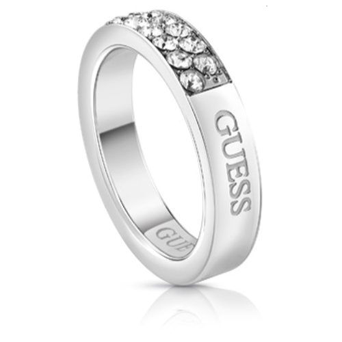 Γυναικείο Δαχτυλίδι Guess Steel UBR78019-54 Ασημί