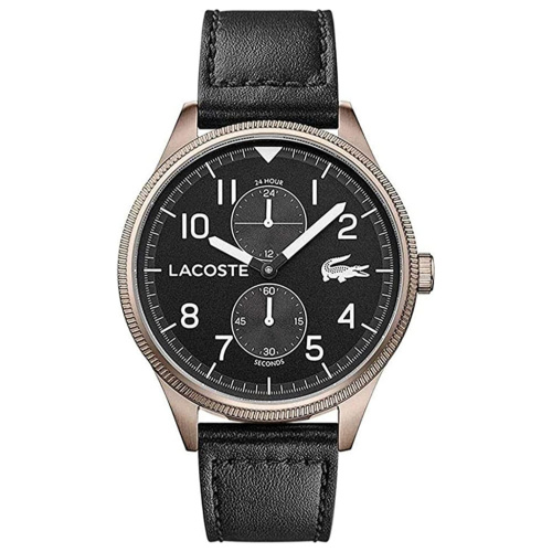 Ανδρικό ρολόι Lacoste 2011042 Μαύρο Λουράκι