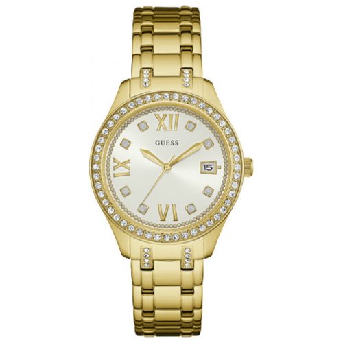 Γυναικείο ρολόι Guess W0848L2 Χρυσό Μπρασελέ