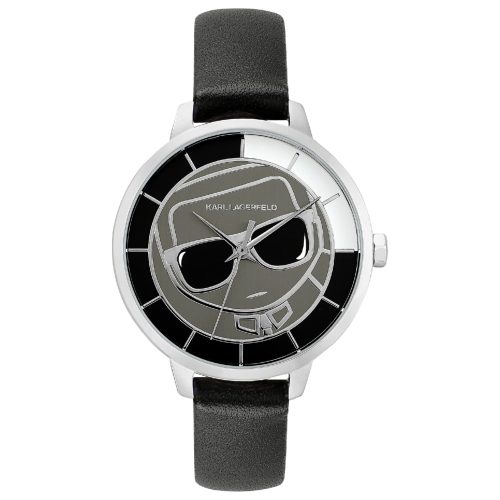Γυναικείο Ρολόι Karl Lagerfeld 5552741 Μαύρο Λουράκι