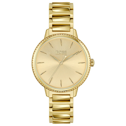 Γυναικείο ρολόι Hugo Boss 1502541 Χρυσό Μπρασελέ