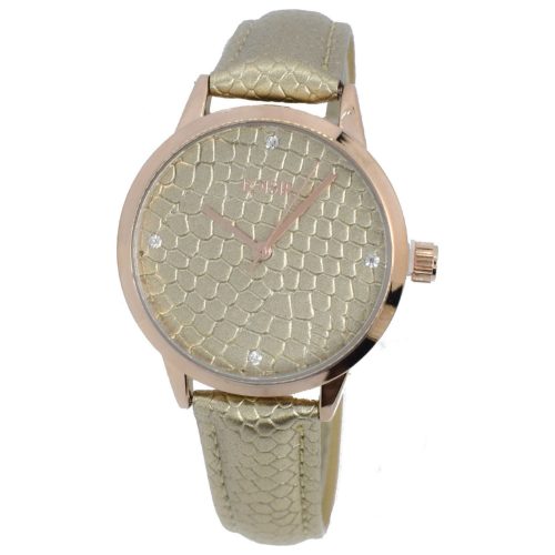 Γυναικείο Ρολόι Loisir 11L65-00249 Χρυσό Λουράκι