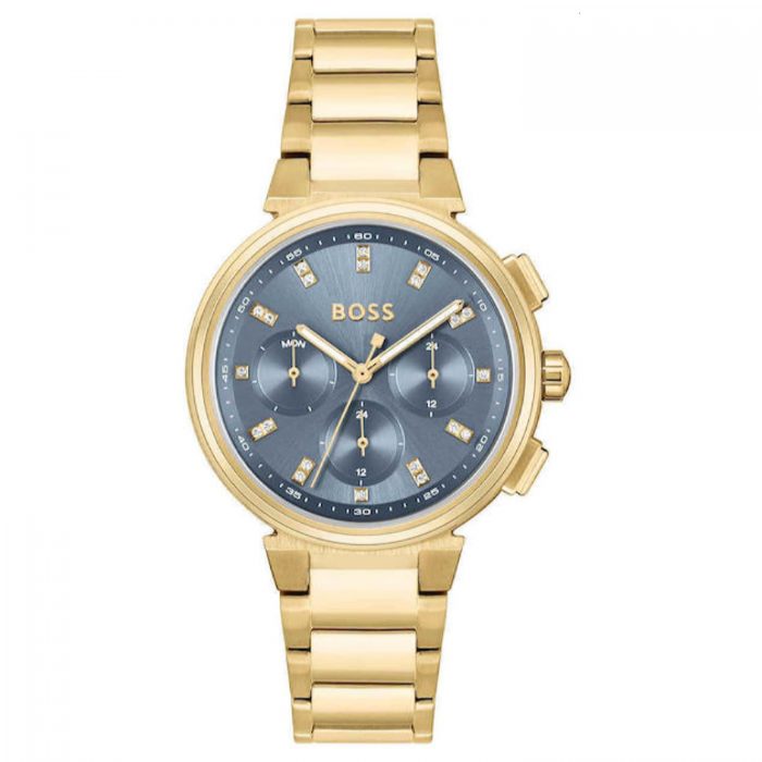 Γυναικείο ρολόι Hugo Boss 1502677 χρυσό μπρασελέ