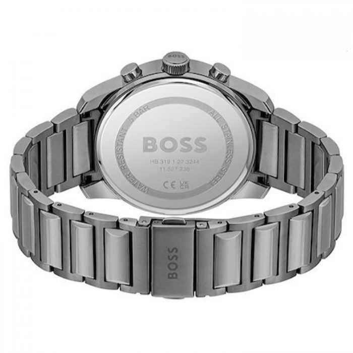 Ανδρικό ρολόι Hugo Boss 1514005 Ανθρακί Μπρασελέ