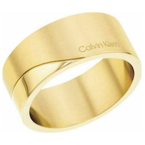 Γυναικείο Δαχτυλίδι Calvin Klein 35000199c Χρυσό